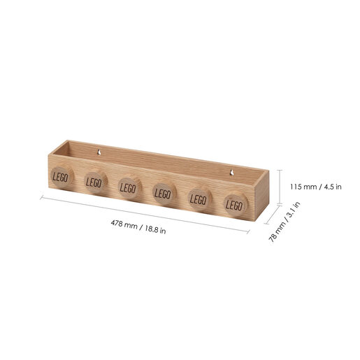 LEGO drvena polica za knjige od hrastovine 41120900