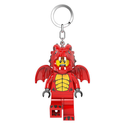 LEGO Minifigure privezak za ključeve sa svetlom: Tip u odelu zmaja LGL-KE196H