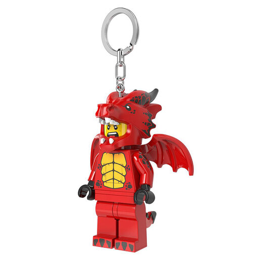 LEGO Minifigure privezak za ključeve sa svetlom: Tip u odelu zmaja LGL-KE196H
