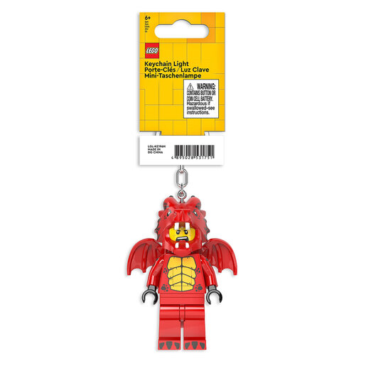 LEGO Minifigure privezak za ključeve sa svetlom: Tip u odelu zmaja LGL-KE196H