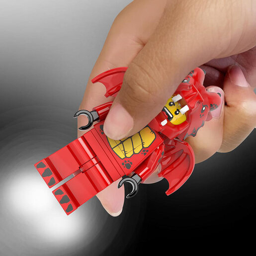 LEGO Minifigure privezak za ključeve sa svetlom: Tip u odelu zmaja LGL-KE196H