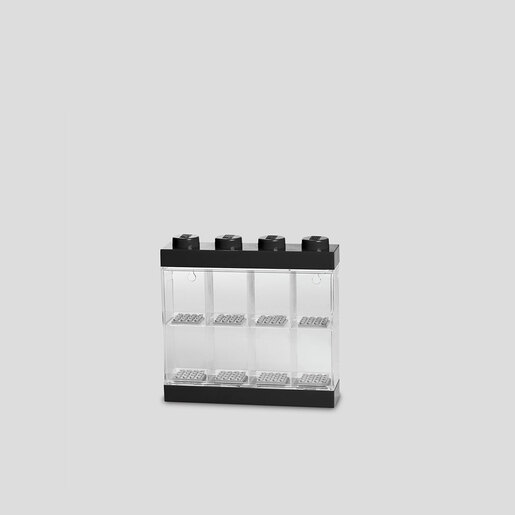 LEGO izložbena polica za 8 minifigura: Crna 40650003