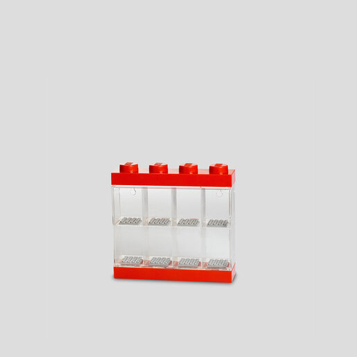 LEGO izložbena polica za 8 minifigura: Crvena 40650001