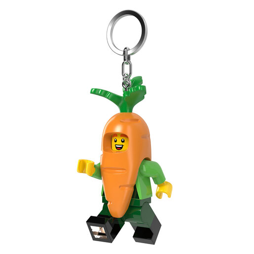 LEGO Minifigure privezak za ključeve sa svetlom: Tip u šargarepa kostimu LGL-KE239H