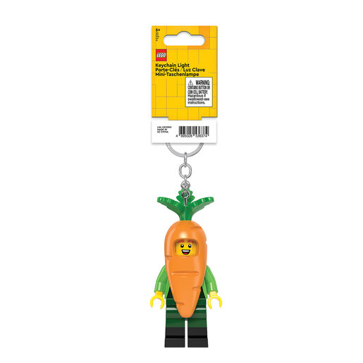 LEGO Minifigure privezak za ključeve sa svetlom: Tip u šargarepa kostimu LGL-KE239H