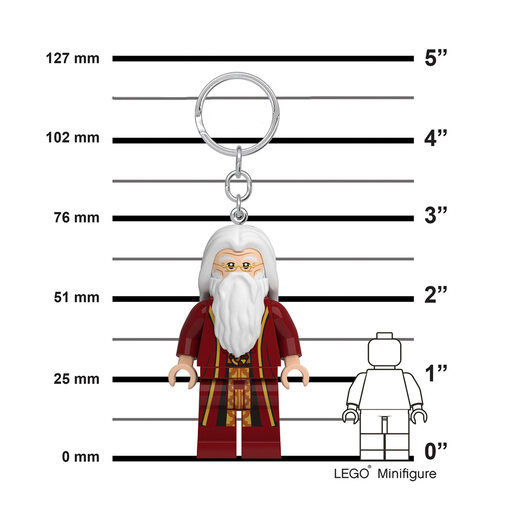 LEGO Hari Poter privezak za ključeve sa svetlom: Profesor Dambldor LGL-KE197H