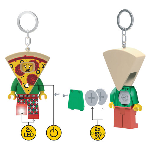 LEGO Iconic privezak za ključeve sa svetlom: Pica LGL-KE176H