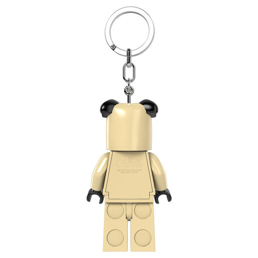LEGO Minifigure privezak za ključeve sa svetlom: Tip u kostimu mopsa LGL-KE213H