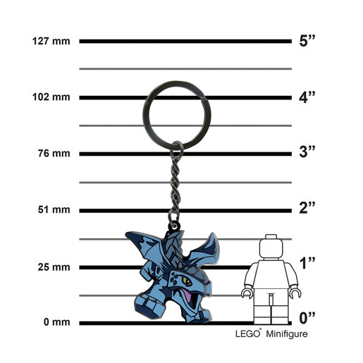 LEGO Ninjago emajlirani privezak za ključeve: Riu 53339