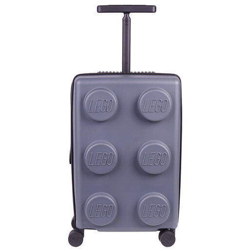 LEGO proširivi kofer 50 cm: Kocka, sivi 20290-0199