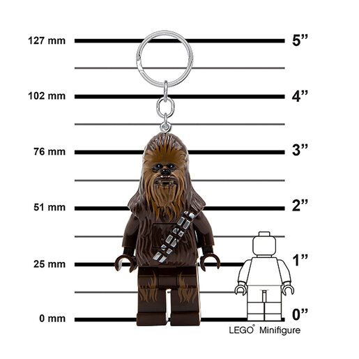 LEGO Star Wars privezak za ključeve sa svetlom: Čubaka LGL-KE100H