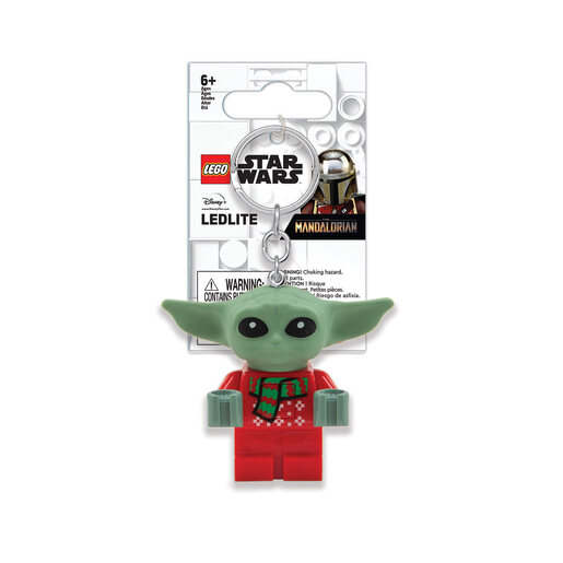 LEGO Star Wars privezak za ključeve sa svetlom: Grogu™ u božićnom džemperu LGL-KE208AH
