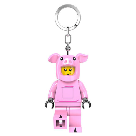 LEGO Minifigure privezak za ključeve sa svetlom: Tip u kostimu praseta LGL-KE212H