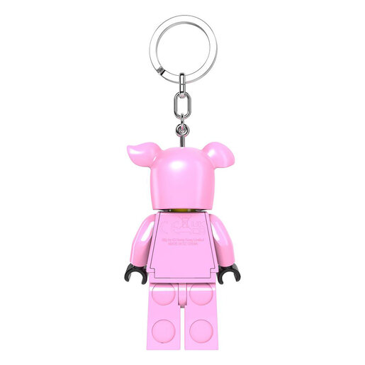 LEGO Minifigure privezak za ključeve sa svetlom: Tip u kostimu praseta LGL-KE212H