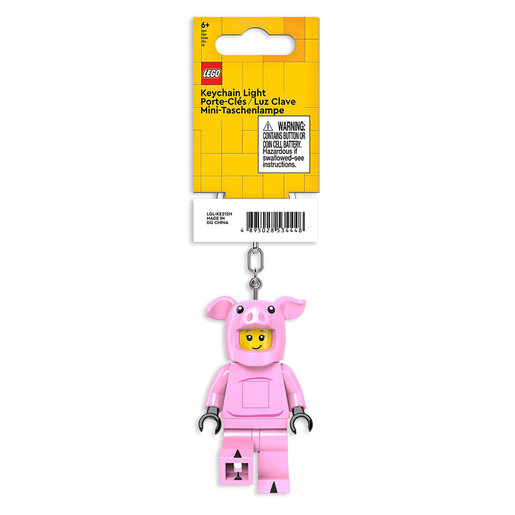 LEGO Minifigure privezak za ključeve sa svetlom: Tip u kostimu praseta LGL-KE212H
