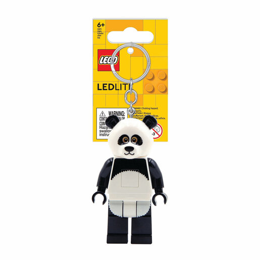 LEGO Minifigure privezak za ključeve sa svetlom: Tip u panda kostimu LGL-KE195H