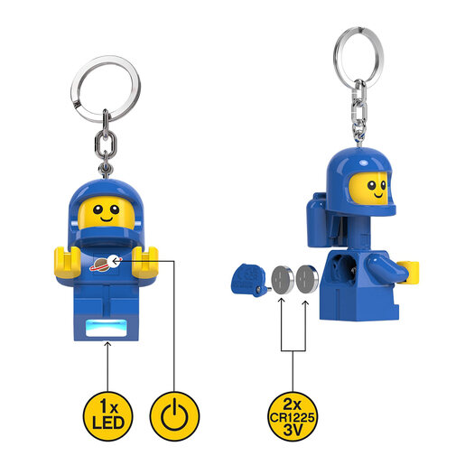 LEGO Minifigure privezak za ključeve sa svetlom: Svemirska beba LGL-KE210H