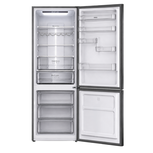 VIVAX HOME kombinovani frižider CF-344EDNF BX + POKLON VIVAX HOME Grill toster SM-2000X