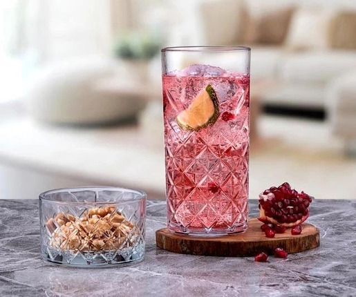 Pasabahce Čaša TIMELESS 45CL 4/1 roze