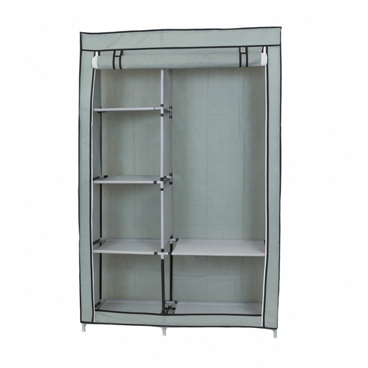 Livora prenosivi garderober 165x175cm, siva