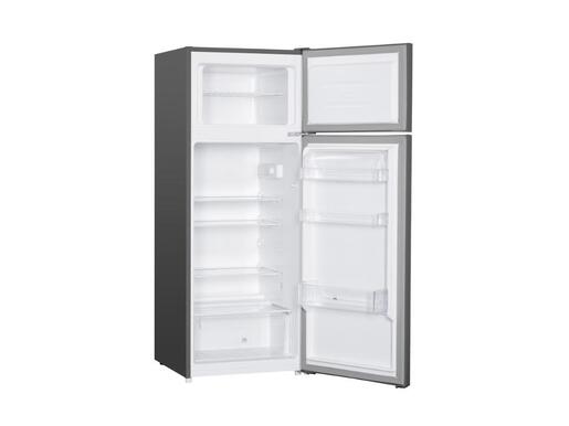 Frižider TESLA RD2101HSE dvoje vrata/samootapajuci/E/169+37L/142,6x54,5x55,5cm/Siva