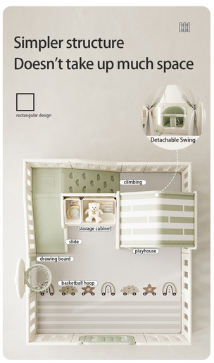 Dečija igraonica ogradica 7 u 1 luxury wm25c013 12034