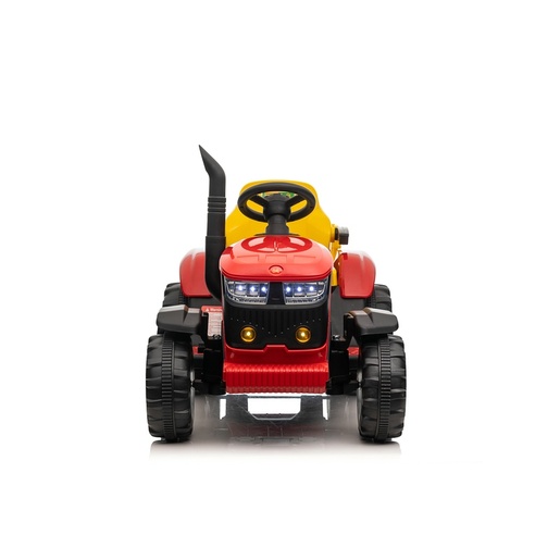 Traktor sa prikolicom crveni 12726