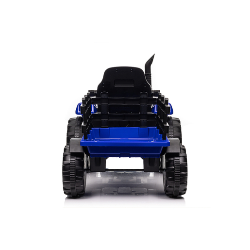 Traktor sa prikolicom  plavi 12936