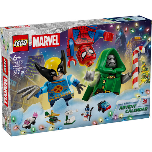 LEGO Marvel super heroji božićni kalendar za 2026. godinu 76340