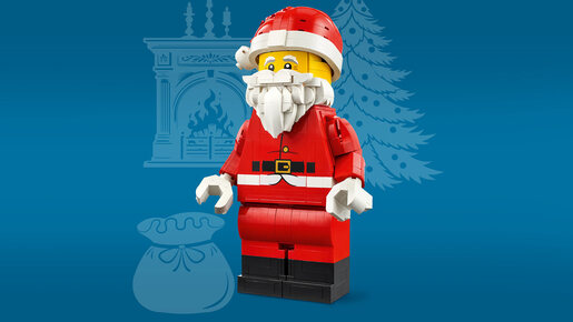 LEGO Uvećana mini-figura Deda Mraza 40820