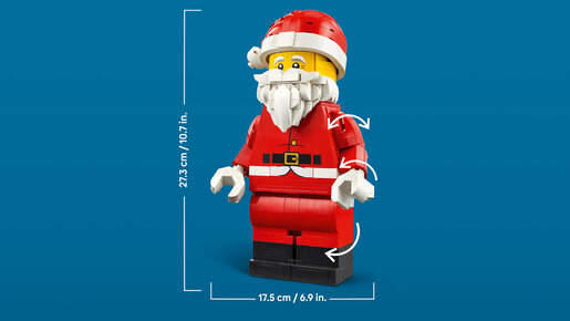 LEGO Uvećana mini-figura Deda Mraza 40820