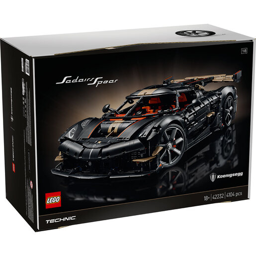 LEGO Koenigsegg Sadair's Spear megaautomobil 42232