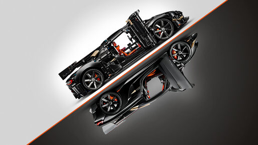 LEGO Koenigsegg Sadair's Spear megaautomobil 42232