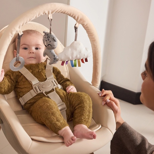 KINDERKRAFT STOLICA ZA HRANJENJE 2U1 FINI UP BEIGE KHFINIUPBEG0000