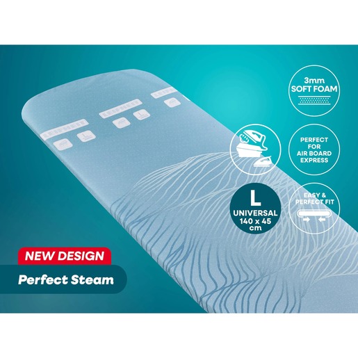 Leifheit Navlaka za daksu za peglanje, Airboard Express, Cover Perfect Steam Universal LF 76190