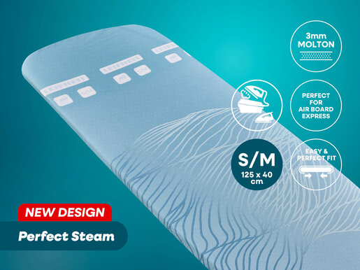 Leifheit Navlaka za daksu za peglanje, Airboard Express, Cover Perfect Steam S/M LF 76189
