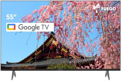 Fuego LED TV 55" 55ELU720GTV, 4K Ultra HD, Google TV