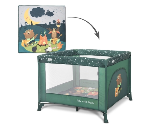 LORELLI OGRADICA PLAY & RELAX - GREEN NIGHT
