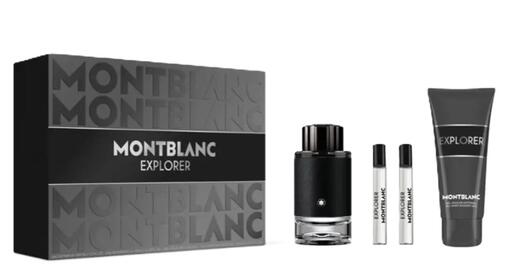 Montblanc Explorer muški set Set EDP 100ml + 2x7.5ml EDP + Shower Gel 100ml