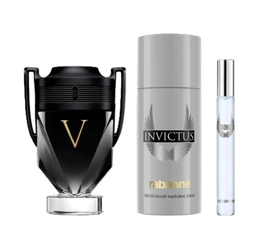 Paco Rabanne muški set Invictus Victory Set EDP 100ml + Deodorant 150ml + EDP 10ml