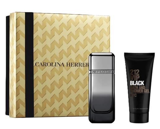 Carolina Herrera muški parfem 212 Vip Black Elixir Set EDP 100ml + Shower Gel 100ml