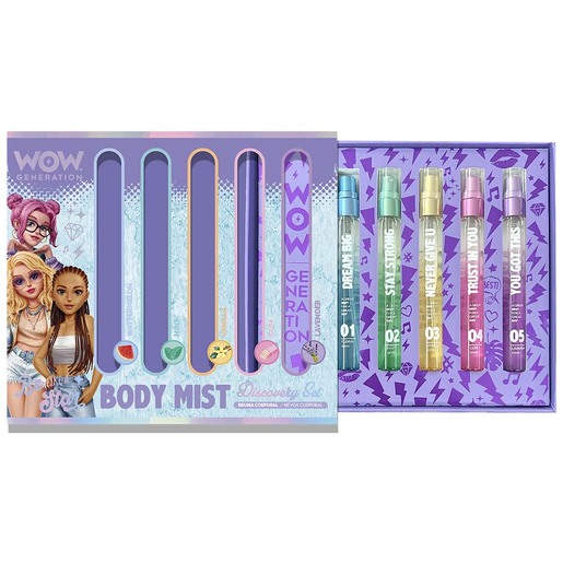 WOW Generation set 5 mistova za telo