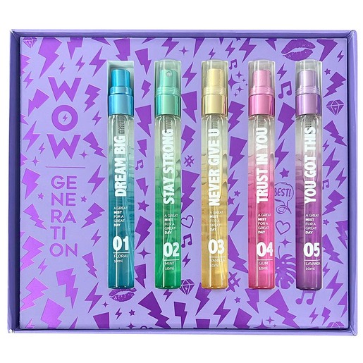 WOW Generation set 5 mistova za telo