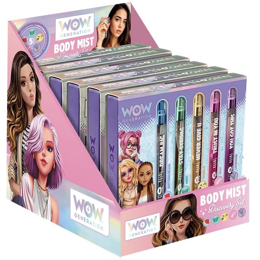 WOW Generation set 5 mistova za telo