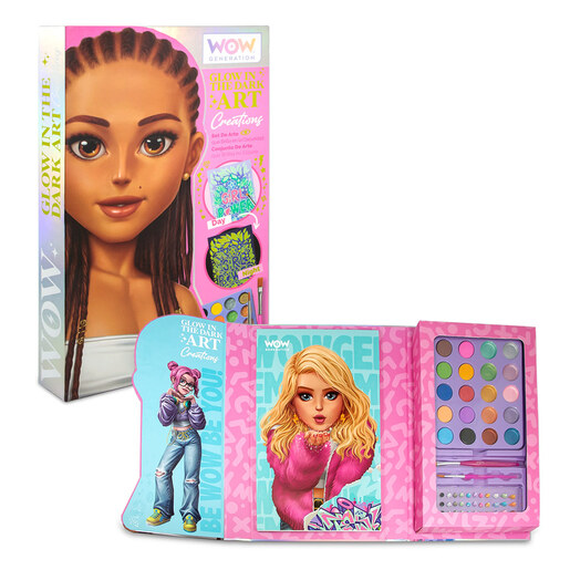 WOW Generation glow in the dark kreativni set za bojenje