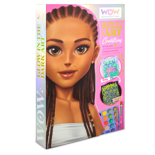 WOW Generation glow in the dark kreativni set za bojenje