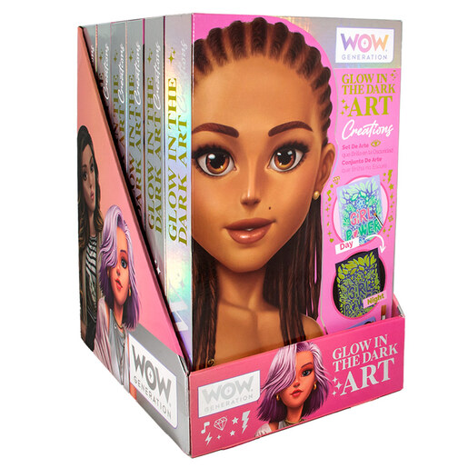 WOW Generation glow in the dark kreativni set za bojenje