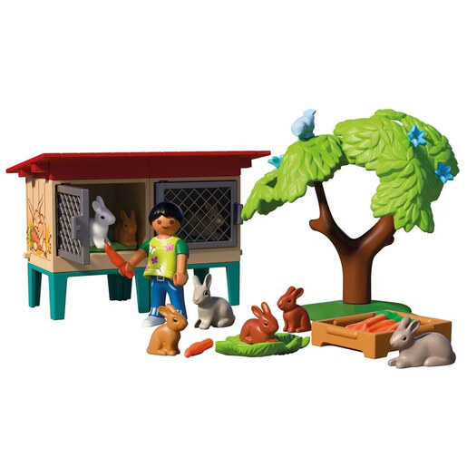 Playmobil Country  set kućica za zečeve