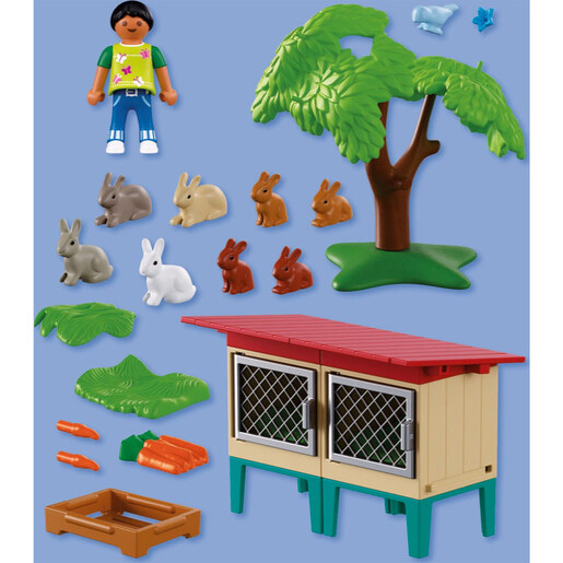 Playmobil Country  set kućica za zečeve