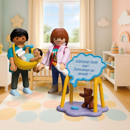 Playmobil Set prinova u porodici